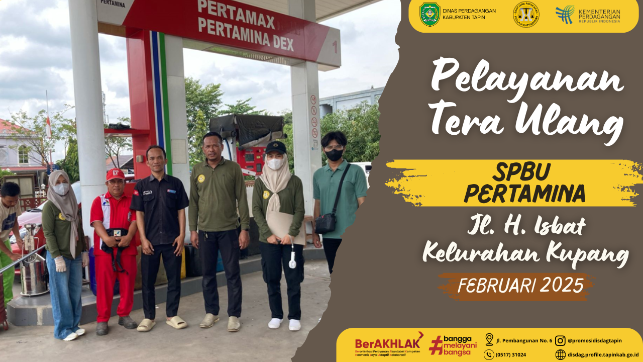 Dinas Perdagangan Tapin Laksanakan Tera Ulang Pompa Ukur BBM di SPBU, Wujudkan Perlindungan Konsumen dan Kejujuran Usaha