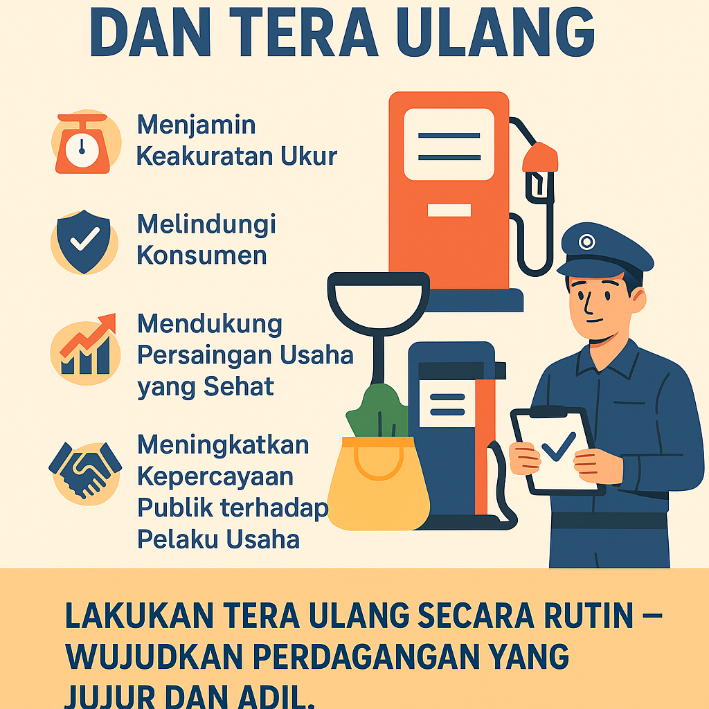 Pentingnya Kemetrologian dan Tera Ulang Alat Ukur untuk Perlindungan Konsumen