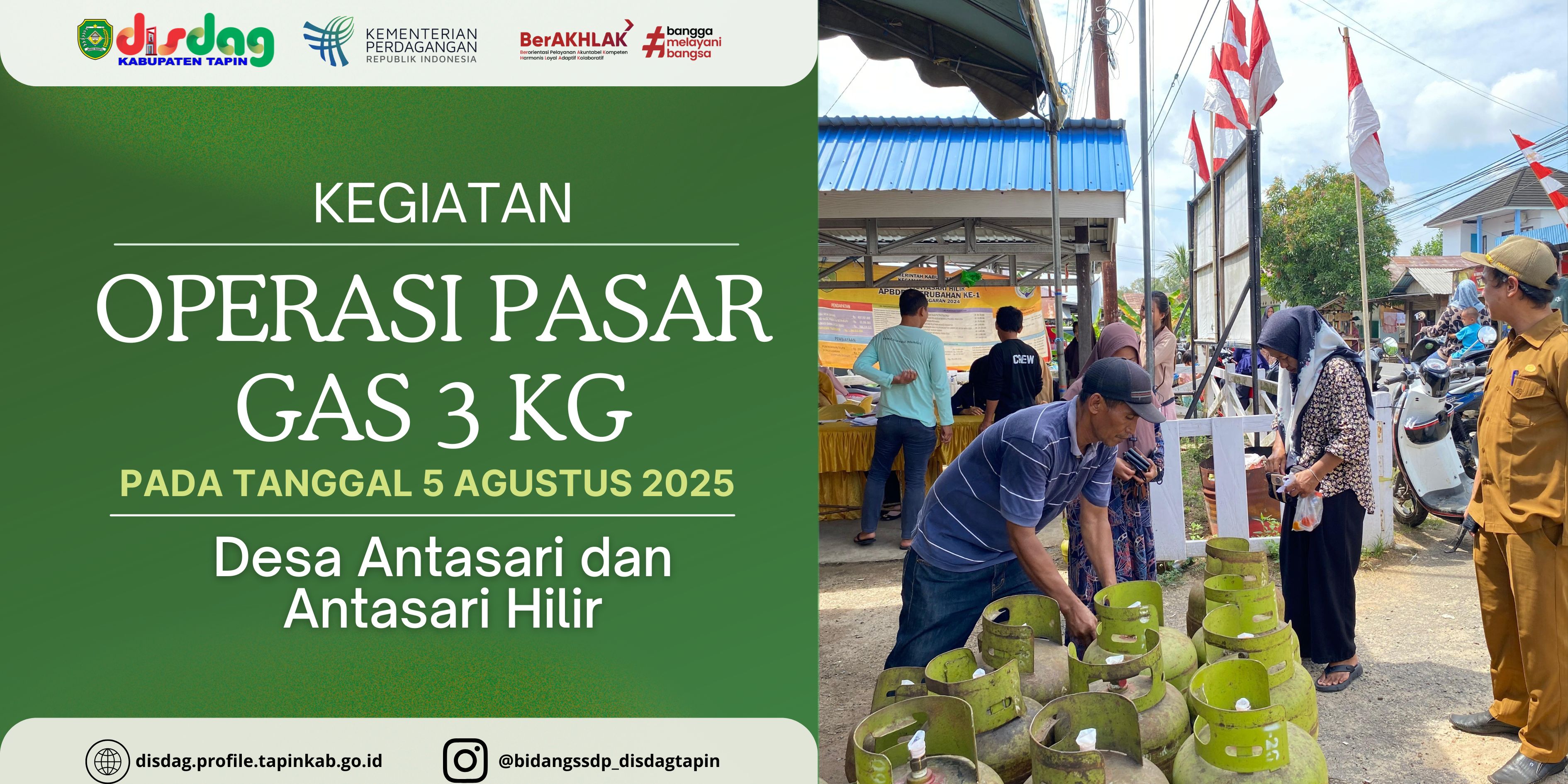 Operasi Pasar LPG 3 Kg di Tapin Utara Menjaga Stabilitas Pasokan bagi Warga